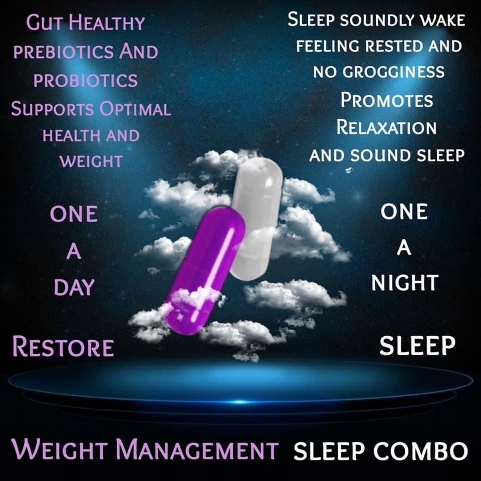 BEpic Acceler8 product all natural ingredients for a better sleep and improve your gut health